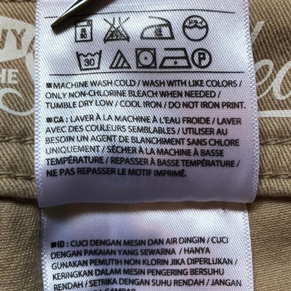 Old Navy The Sweetheart, tan, skinny jeans/khaki, cropped ankle, Sz 0 Regular - Picture 5 of 9